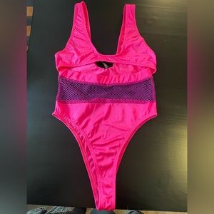 Cute Rave Open Front Bodysuit